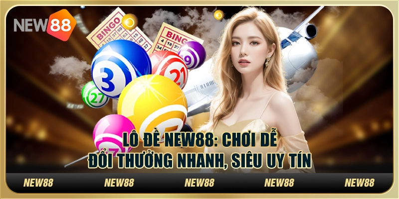 Lô đề NEW88: Chơi dễ, đổi thưởng nhanh, siêu uy tín